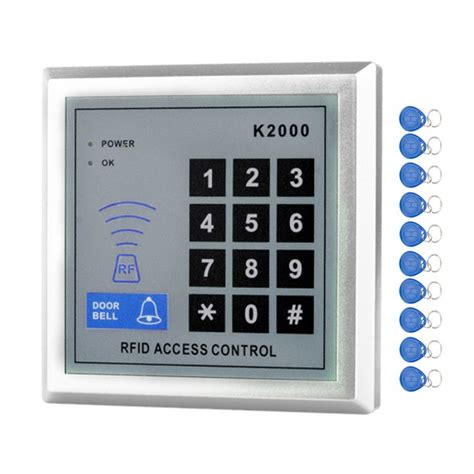 keypad with proximity rfid reader door access controller manual|rfid card door access control.